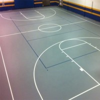 Topflor professional pvc material sports flooring for multi-sports